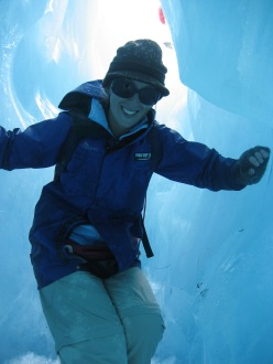 Ice caving, Franz Josef Glacier, New Zealand